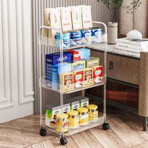 Three-Level Acrylic Storage Rack