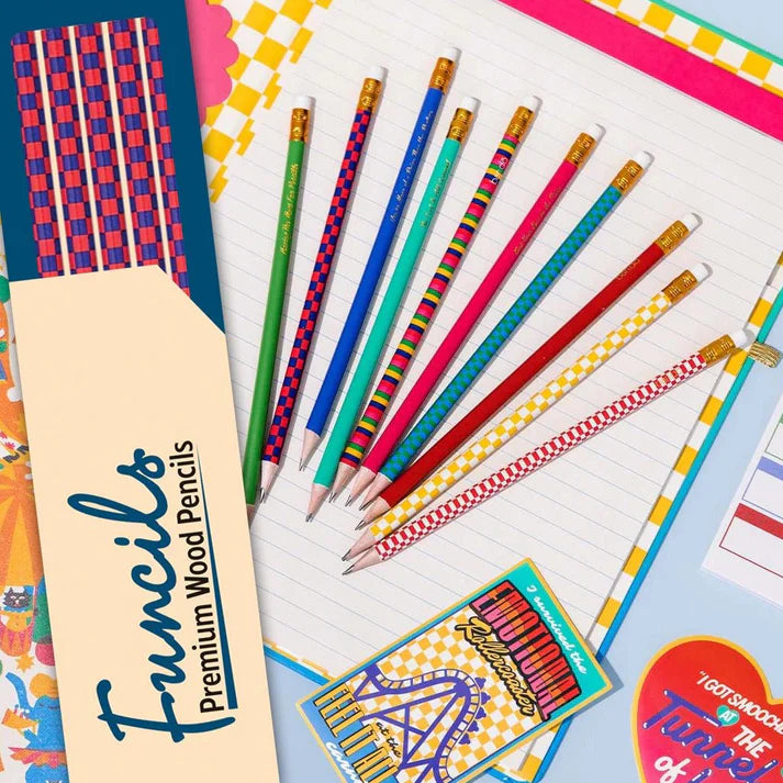 12-Pack Pre-Sharpened Pencils With Erasers