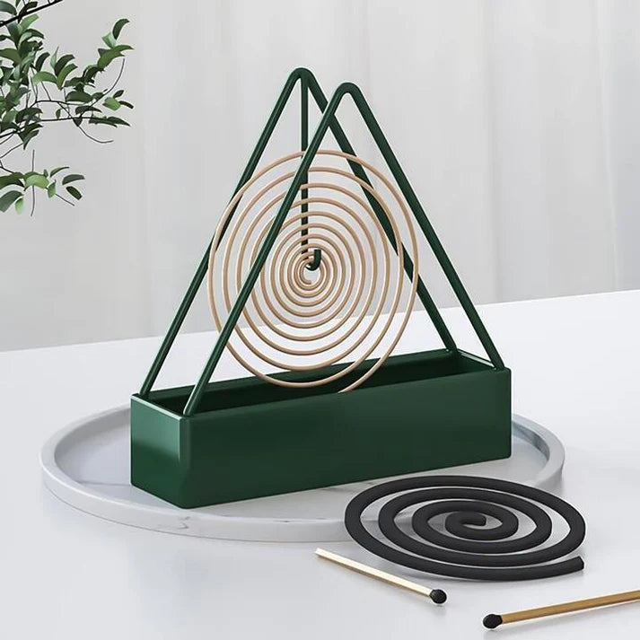 2 Piece Mosquito Coil Holder Set
