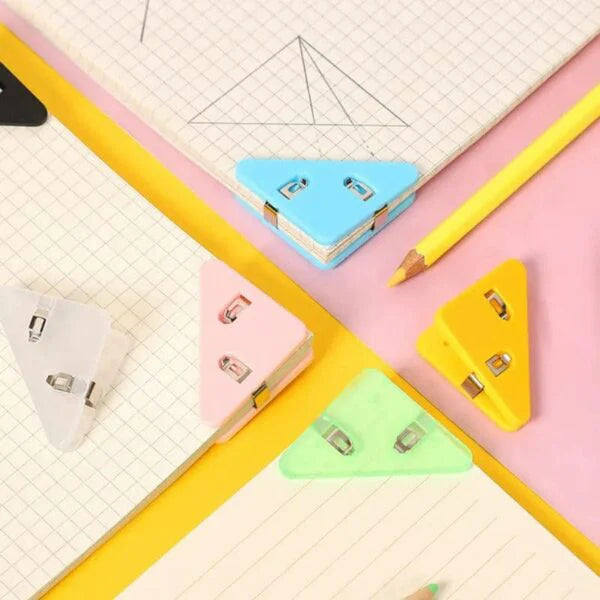 5 Pcs Stylish Triangle Design Paper Clips