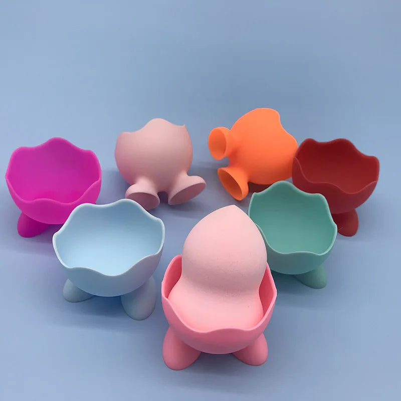 1Pcs Plastic Puff Holder1Pcs Plastic Puff Holder