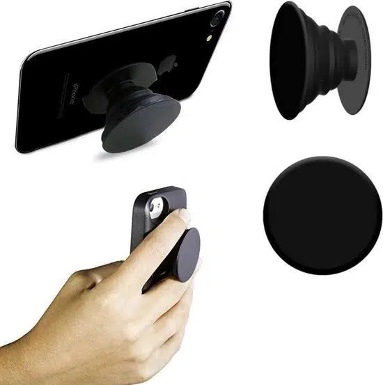 3-Pack Black POP Socket Grips