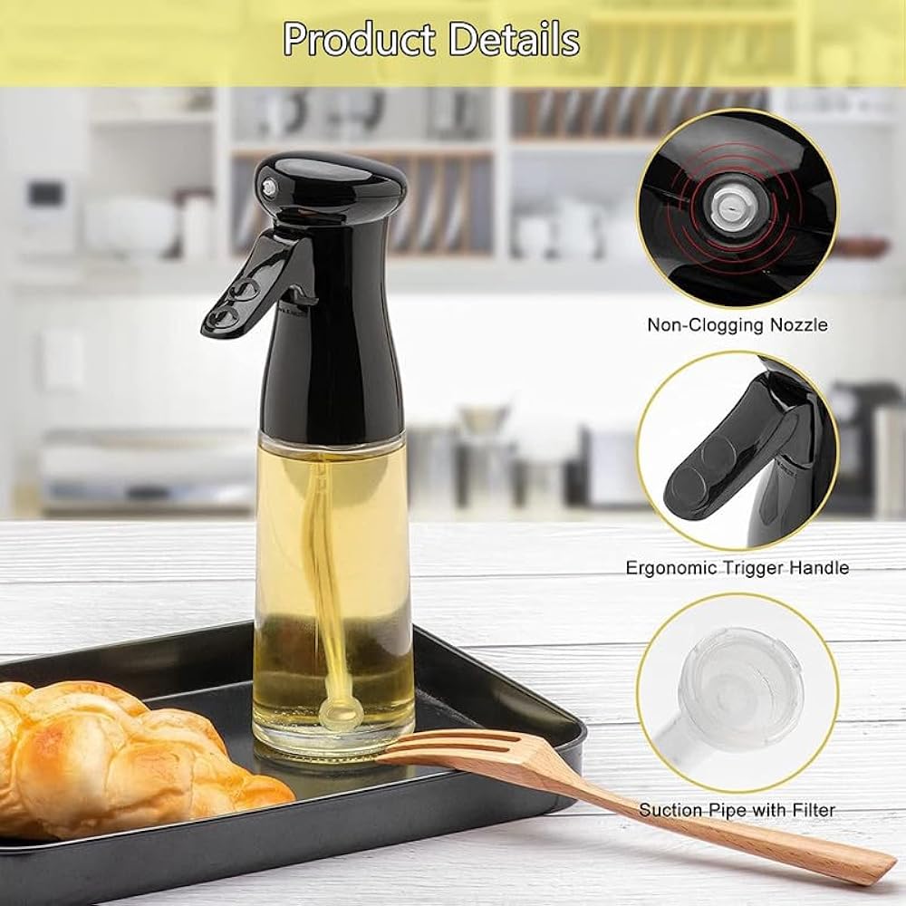 200ml Oil Spray Bottle, Kitchen Accessories