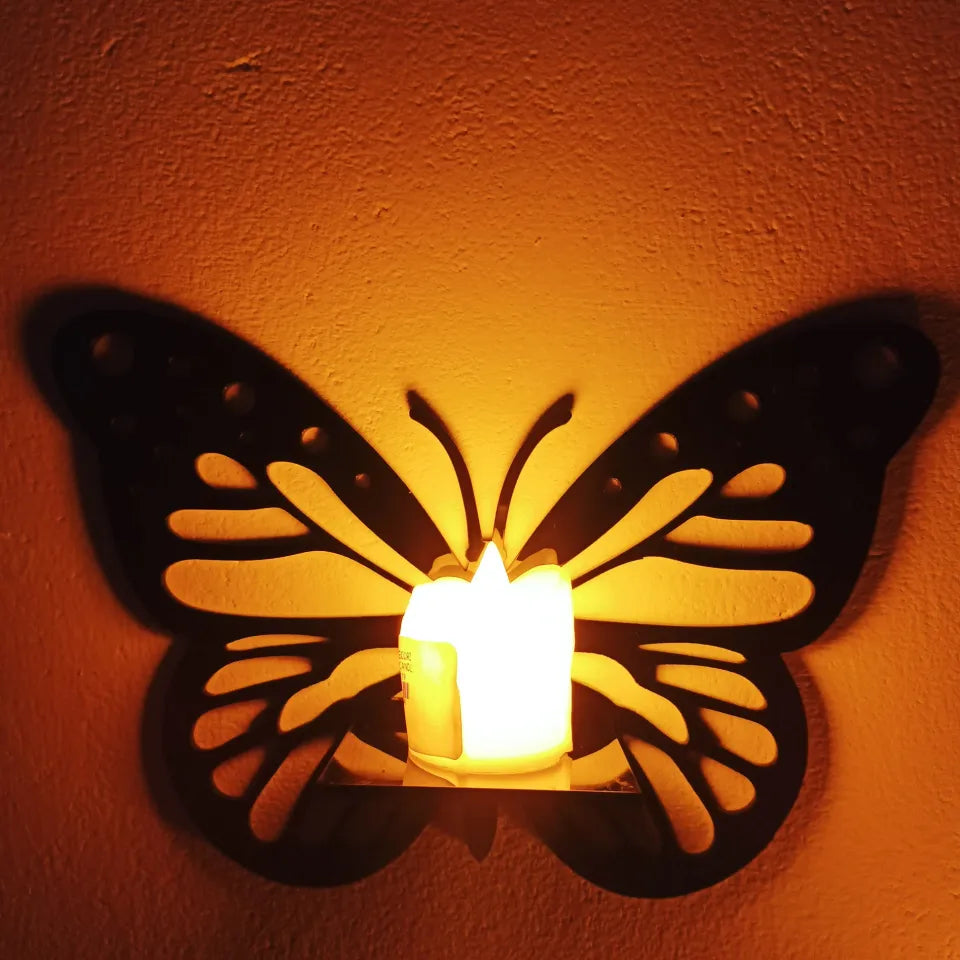 3 Pcs Nature-Inspired Wooden Butterfly