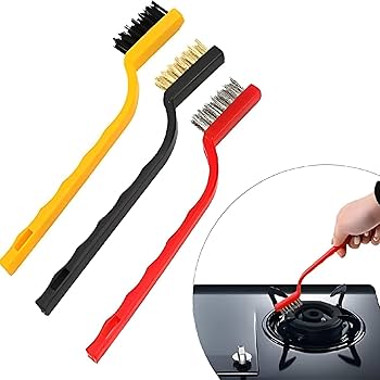 3-Piece Gas Stove Cleaner Brushes, Kitchen Accessories