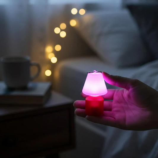 3Pcs Lamp Keychain, Home and Living