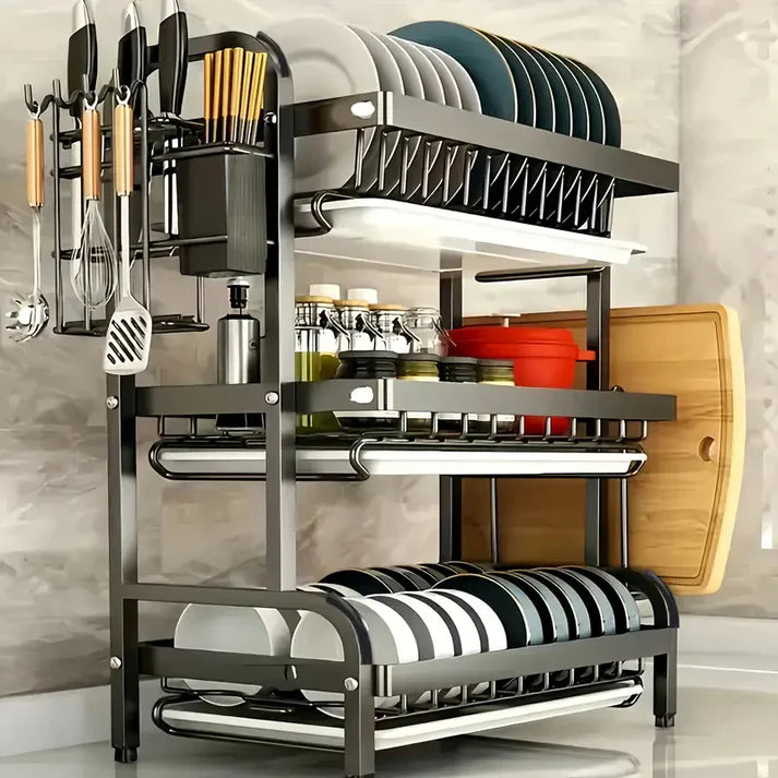 3 Tier Dish Drying Rack