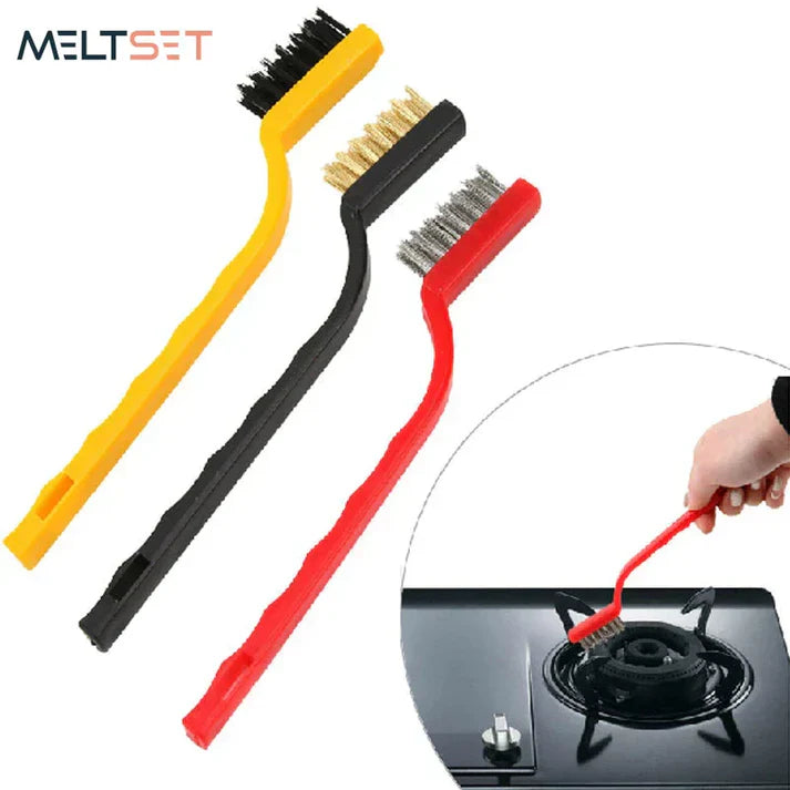 3-Piece Gas Stove Cleaner Brushes