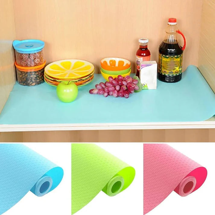 4-Piece Waterproof Non-Slip Plastic Mats