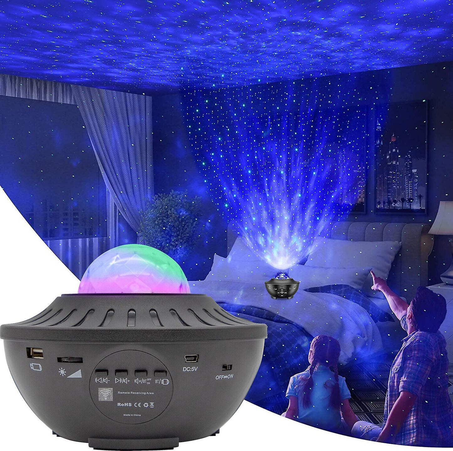 Starlit Ocean Lamp Projector
