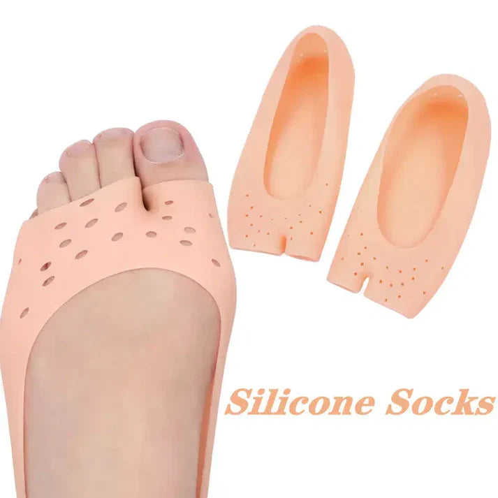 Gel Silicone Foot Care Socks (1 Pair)