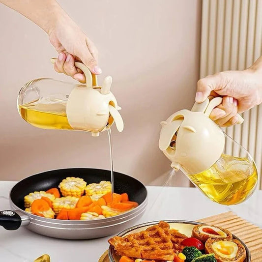 Bear 2in1 Glass Oil Dispenser