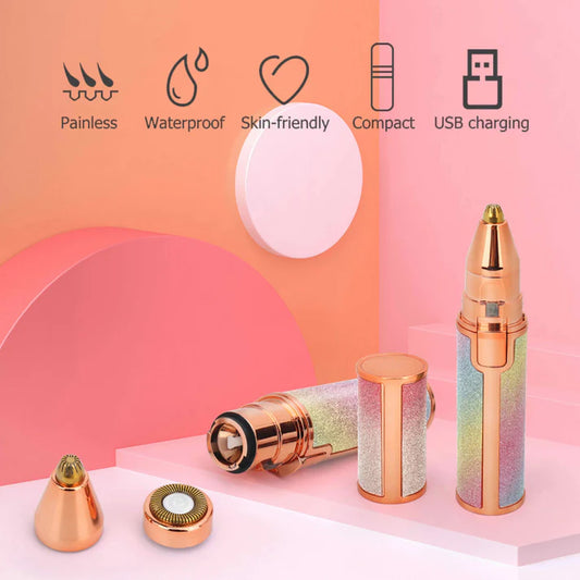 Rechargeable 2 in 1 Flawless Facial Razor