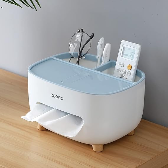 Ecoco Desktop Tissue Box, Home and Living