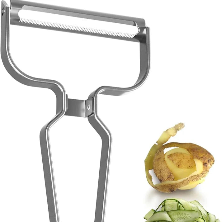 Silver Metal Slice Peeler
