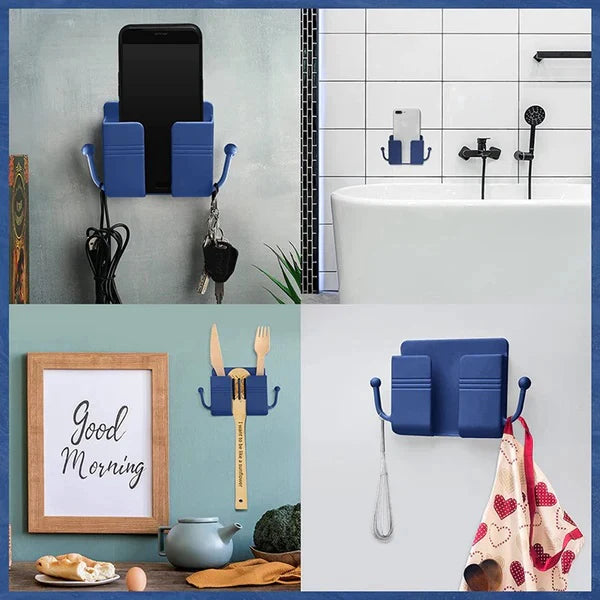 Mobile Holder With Hooks