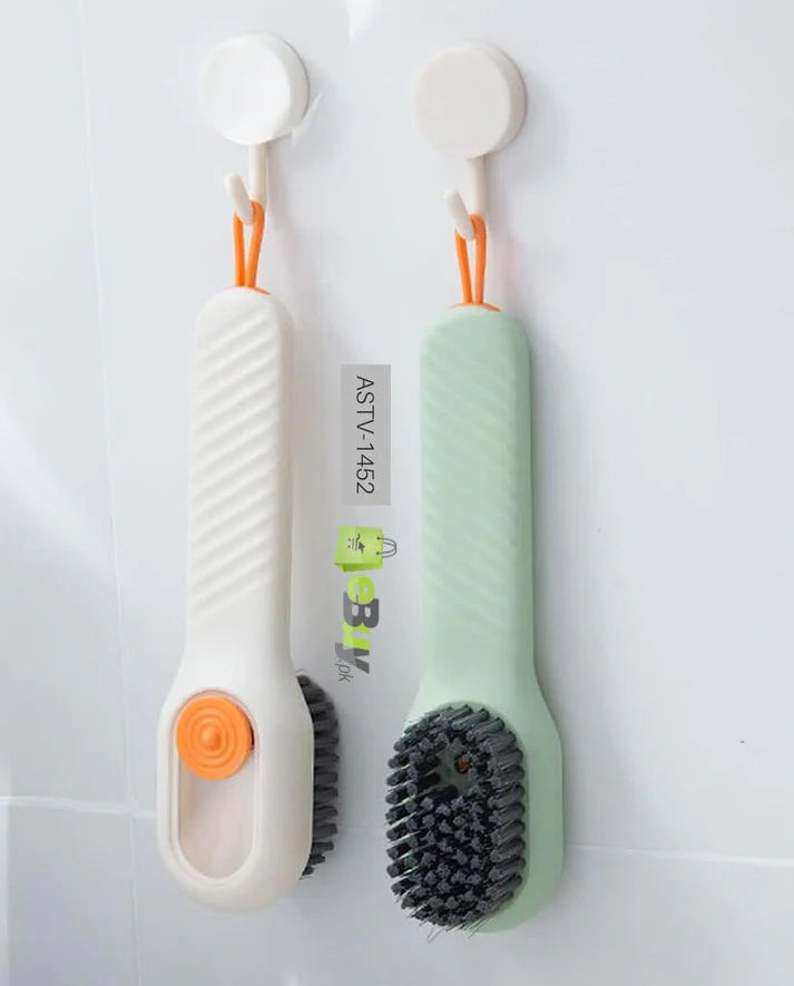 Soap-Dispensing Scrub Brush Set (2 Pack)