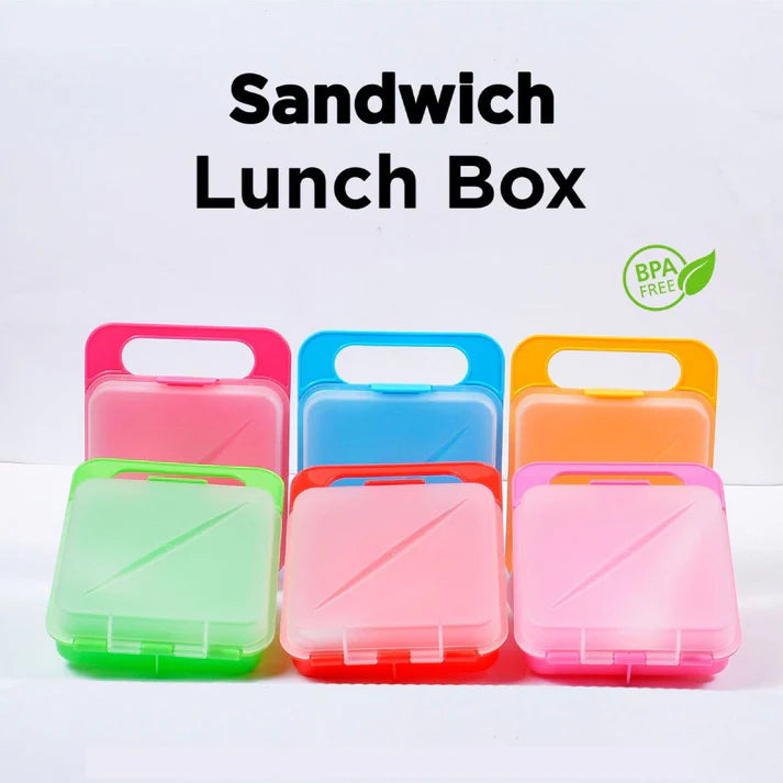 Kids' Sandwich Meal Box With Fork