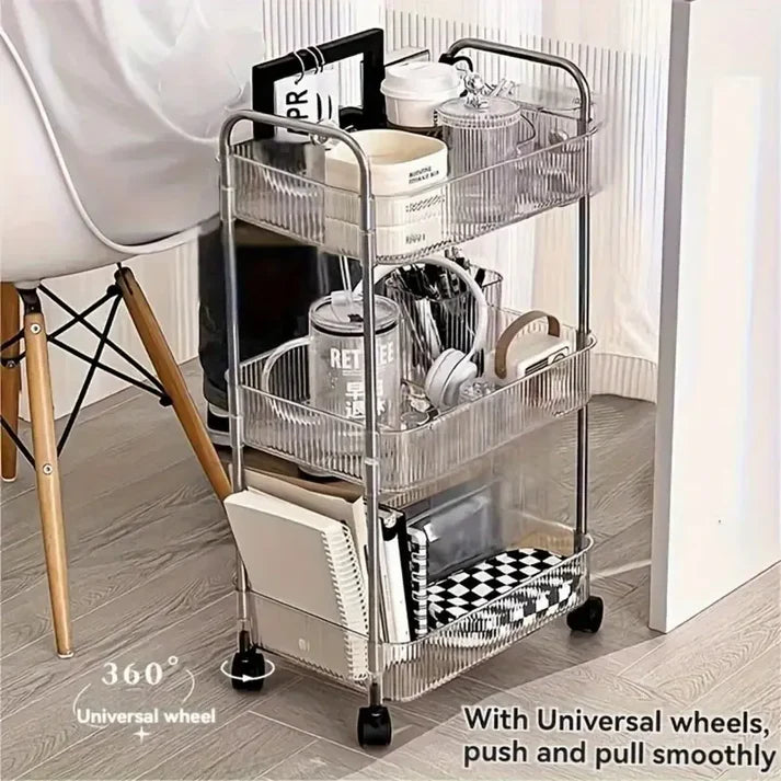 Three-Level Acrylic Storage Rack