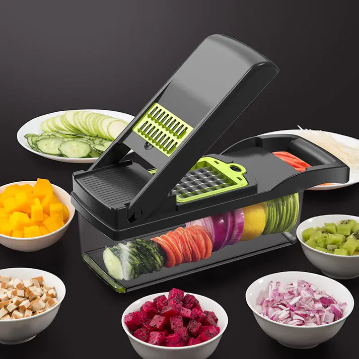 12-In-1 Veggie Slicer & Shredder