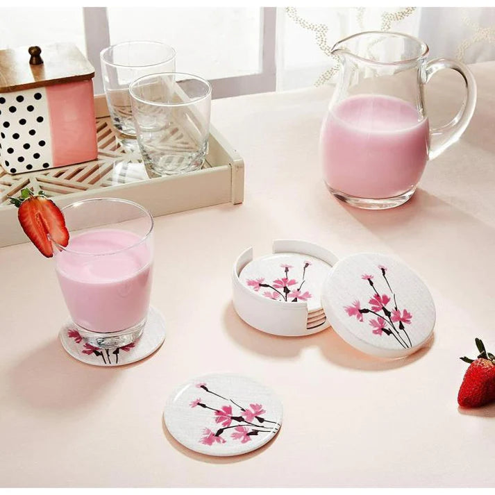 6Pcs Melamine Cup Coaster