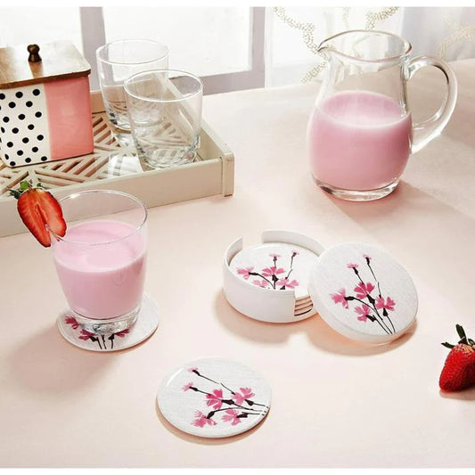 6Pcs Melamine Cup Coaster
