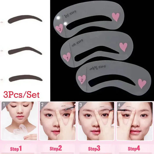 Eyebrow Design Stencil