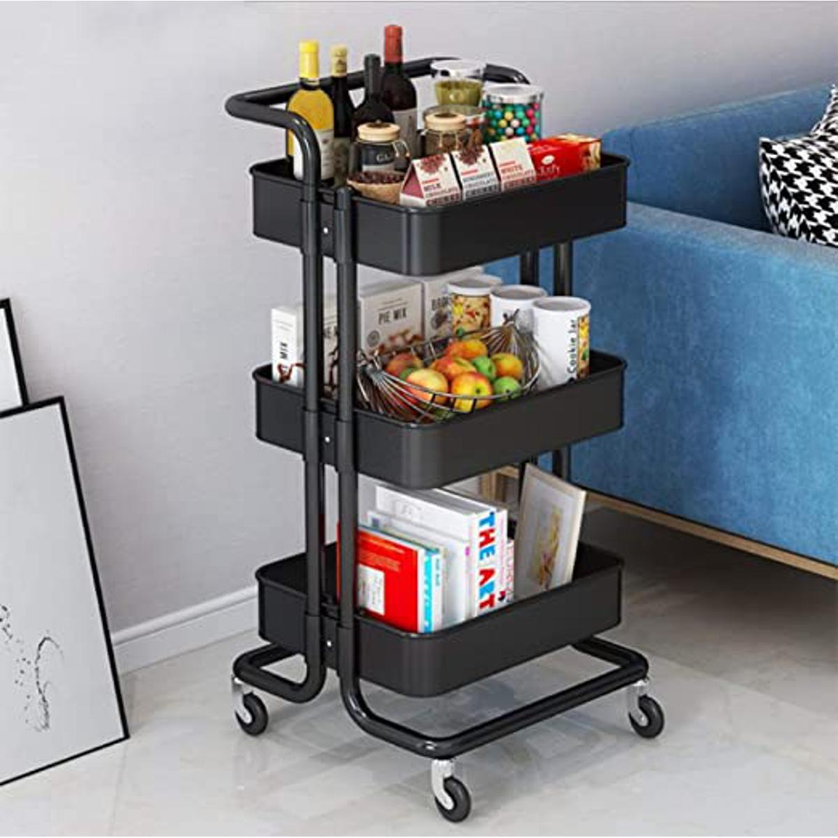 3-Drawer Storage Cart