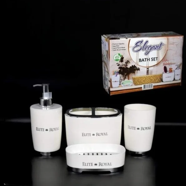 4 In 1 Modern Bathroom Essentials Bundle