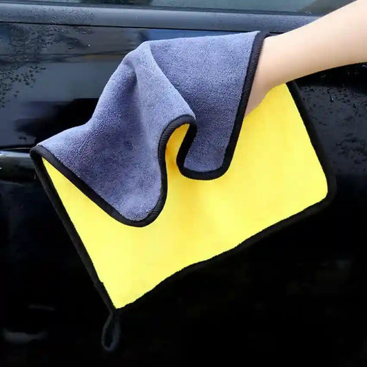 1 Pc Yellow Quick & Dry Microfiber Cloth