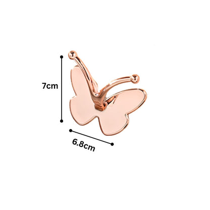 Butterfly Shaped Wall Hook Space Saving Hanging Organizer