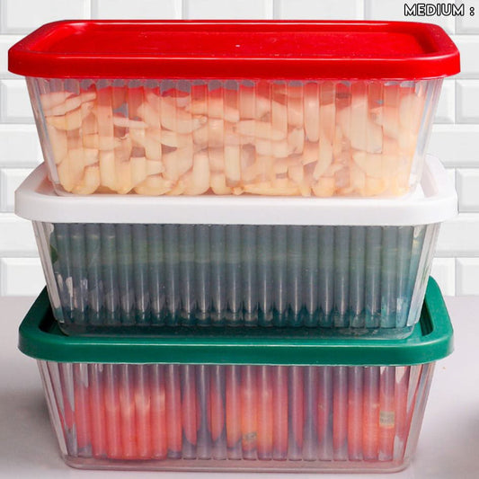 1Pcs Crinkle Container 750ml, Kitchen Accessories 