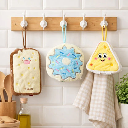 1Pcs Kitchen Cartoon Towel, Home and Living 