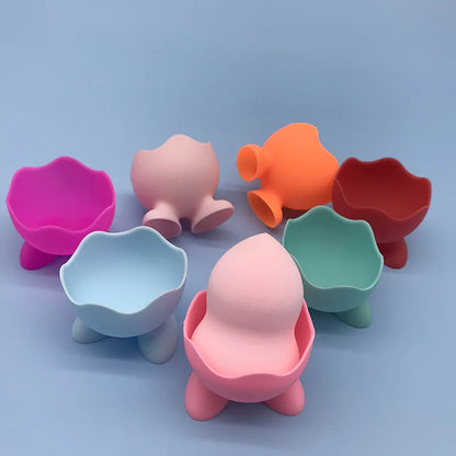 1Pcs Plastic Puff Holder1Pcs Plastic Puff Holder