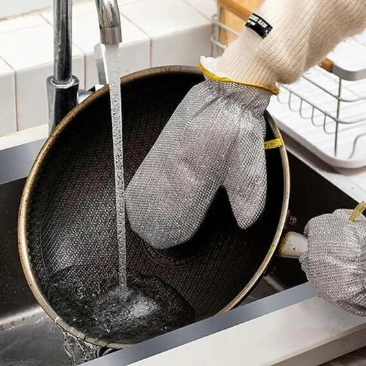 1Pcs Wire Cleaning Glove, Kitchen Accessories 
