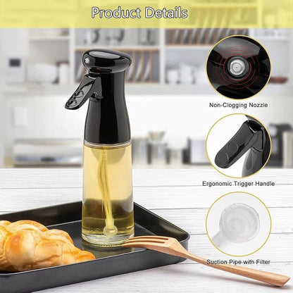 200ml Oil Spray Bottle, Kitchen Accessories 