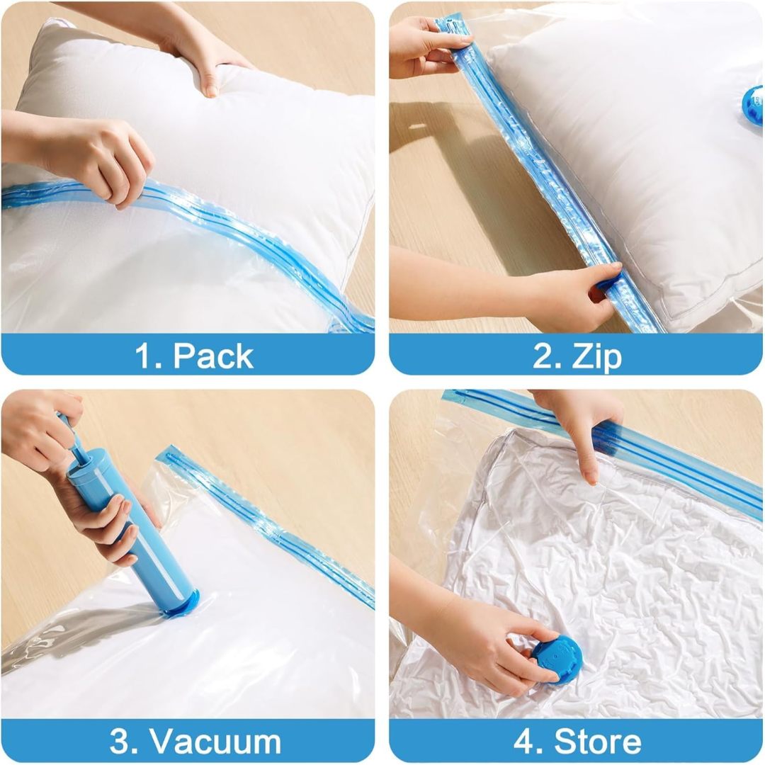 5Pcs Air-Tight Vacuum Storage Bag Set