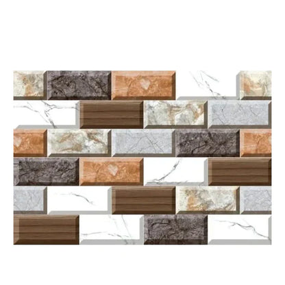 24Pcs Brick Design Tile Sticker, Home and Wall Decor 