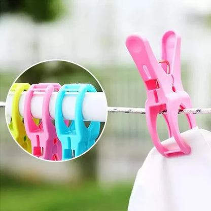 12 Pcs Non-Slip Jumbo Pegs – For Clothes & Towels