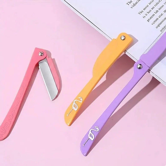 Foldable Eyebrow Shaping Razor Kit 3 Pack