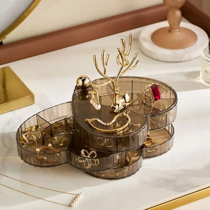 3 Layer Deer Jewelry Box