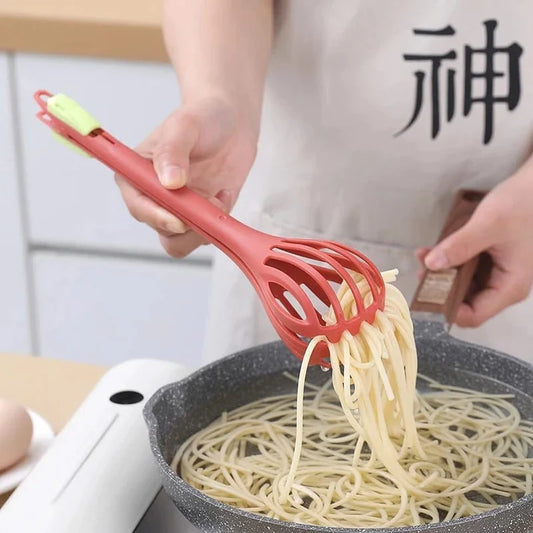 1 Pcs Multifunctional Whisk & Pasta Tongs
