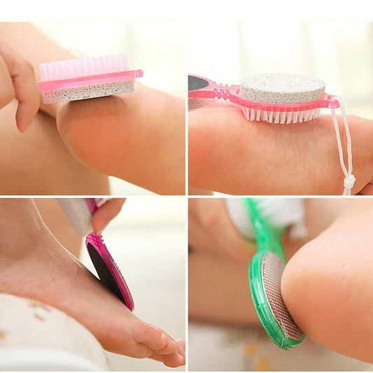 4 In 1 Foot Care Callus Remover Brush Set