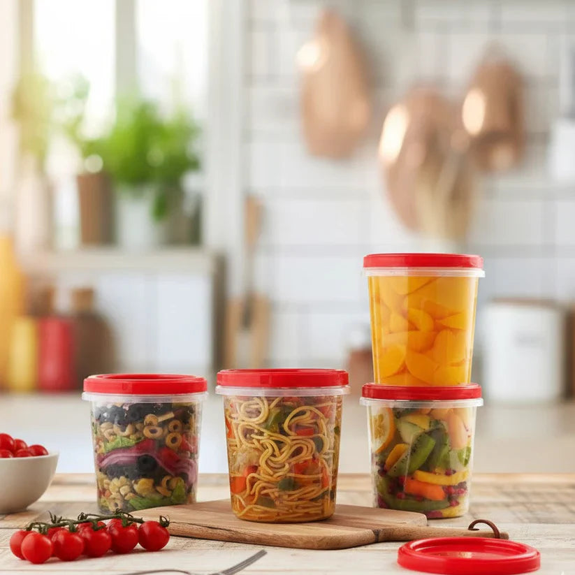Pack Of 3 Snack Keeper 400ml Food Storage Containers