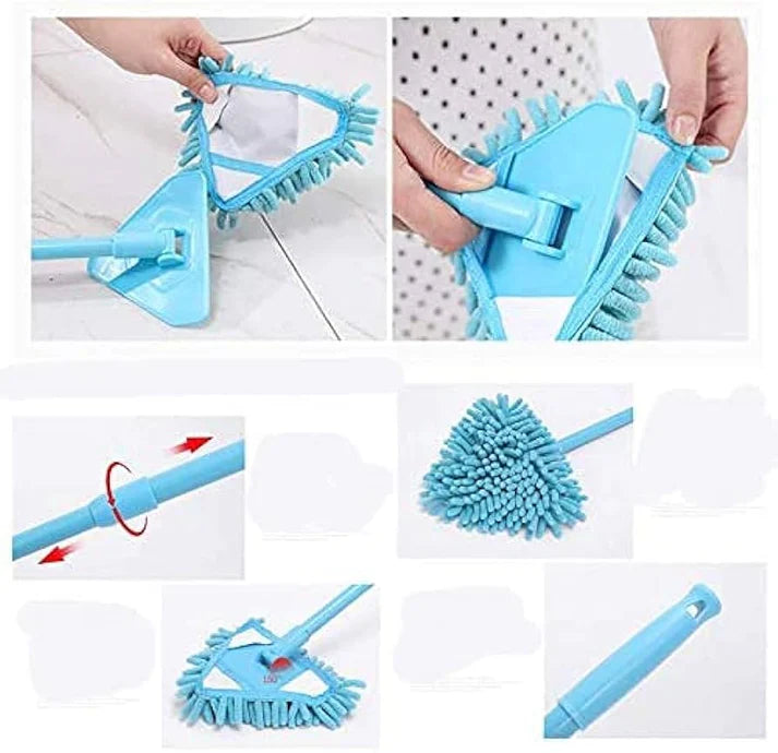 Multifunction Extendable Triangle Cleaning Mop