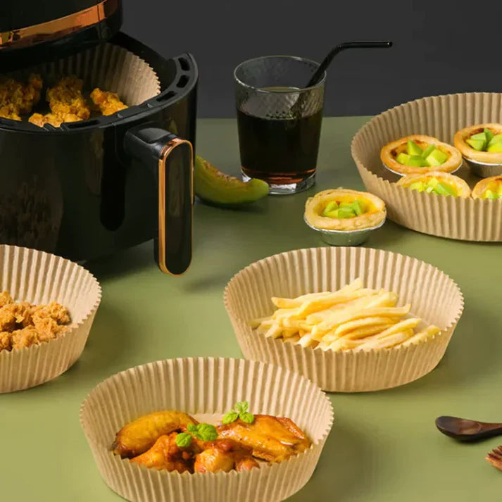 50Pcs Disposable Air Fryer Paper, Kitchen Accessories 