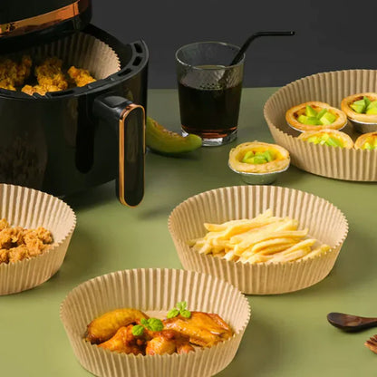 50Pcs Disposable Air Fryer Paper, Kitchen Accessories 