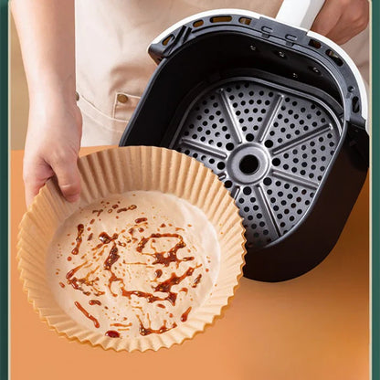50Pcs Disposable Air Fryer Paper, Kitchen Accessories 