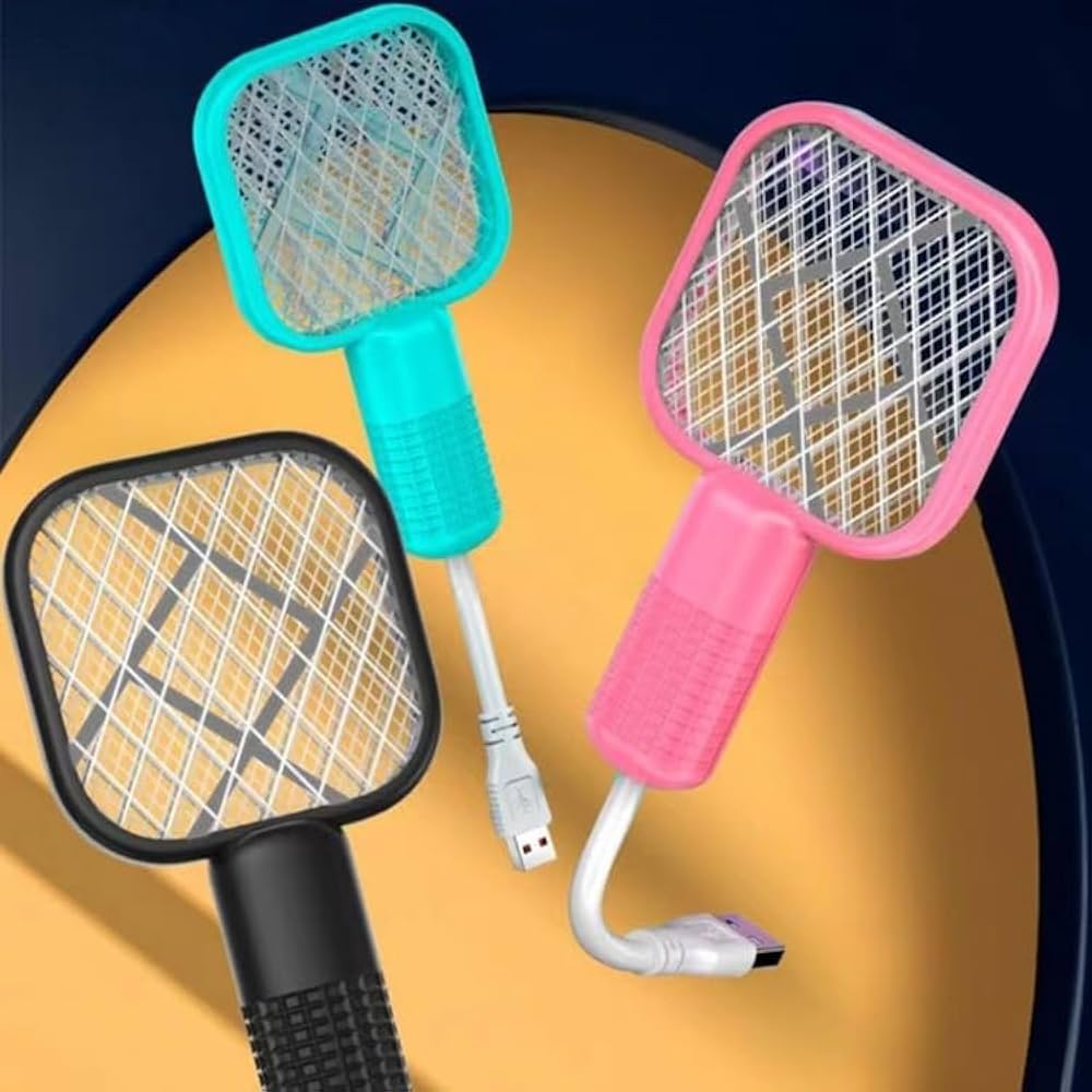 USB Rechargeable Insect Killer Racket