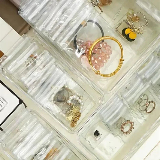 5Pcs Self Sealing Jewelry Pouch, Jewerly Organizer 